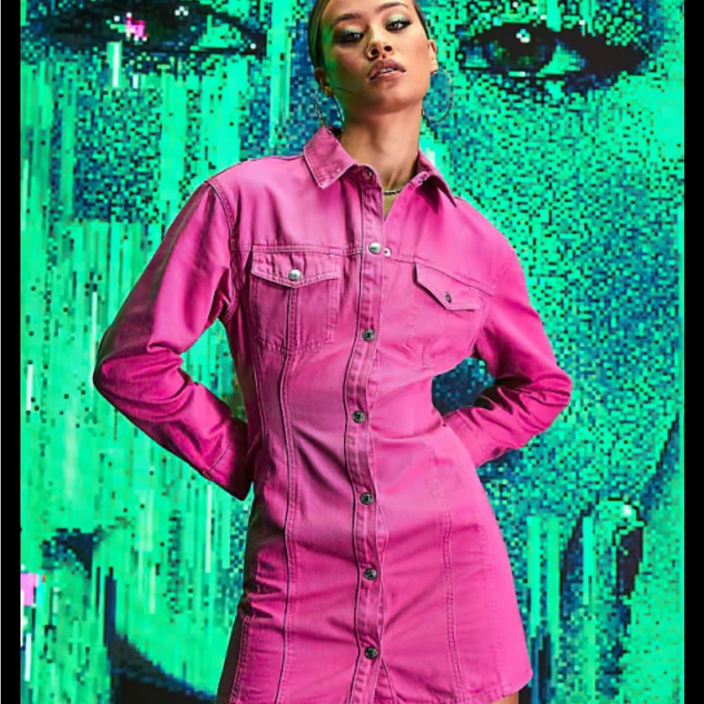 ASOS Pink Cotton Garment